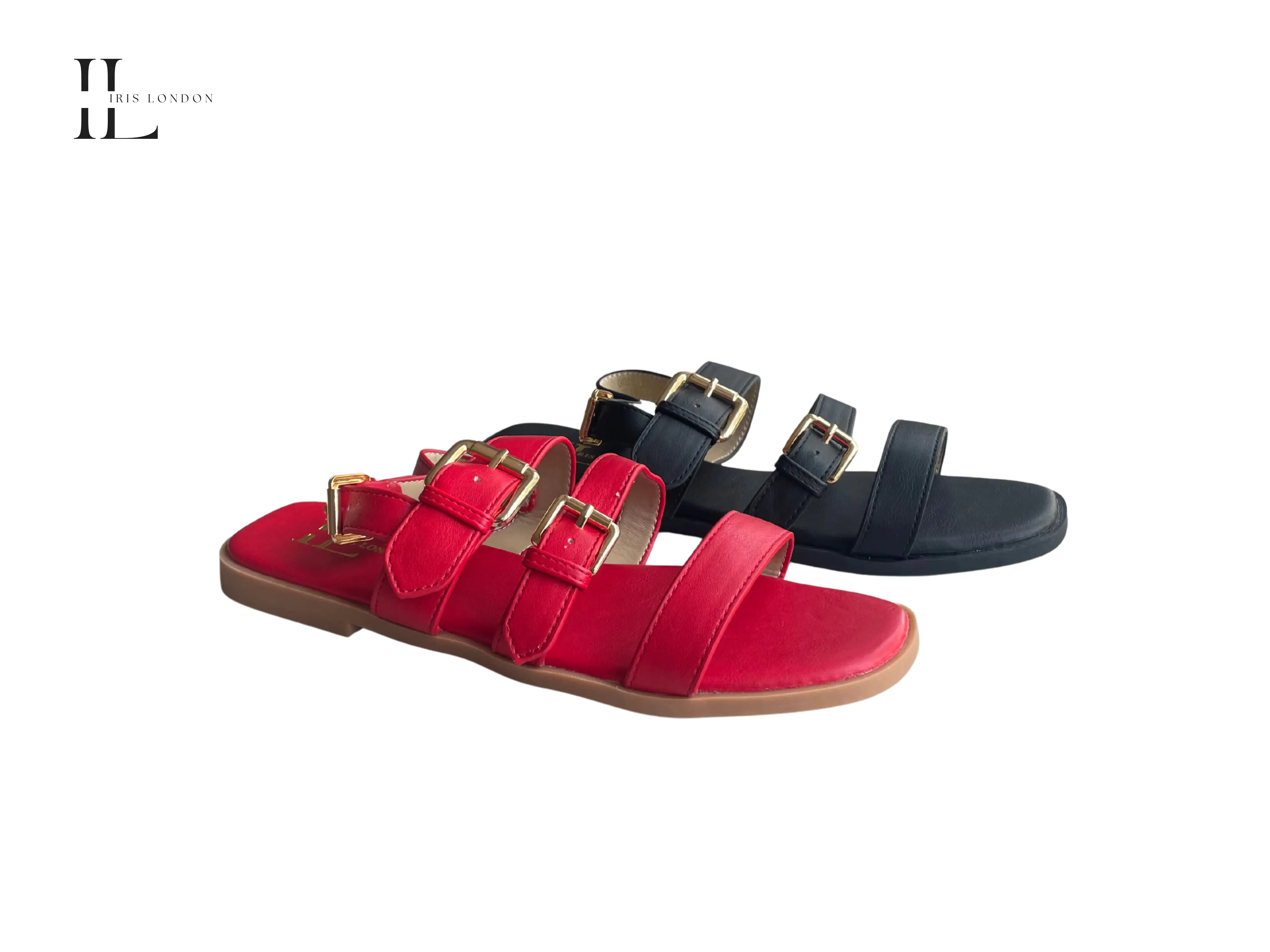 Berry - Wholesale purple sandal by Iris London